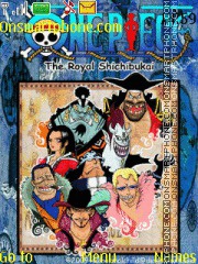 Скриншот темы One Piece 7 Shichibukai