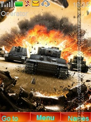 World of Tanks2 theme screenshot