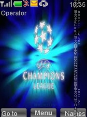 Champions League tema screenshot