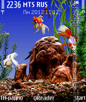 Aquarium tema screenshot
