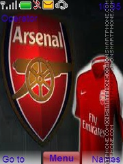 Arsenalfc theme screenshot