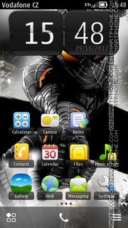Скриншот темы Spiderman 4 03