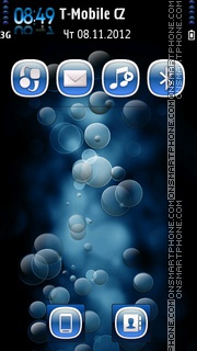 Bubbles Effect tema screenshot