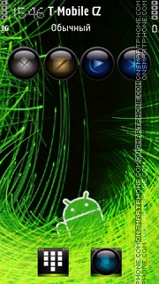 Android 10 tema screenshot