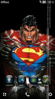 Capture d'écran Superman thème