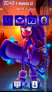 Sonic 18 tema screenshot
