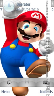 Mario es el tema de pantalla