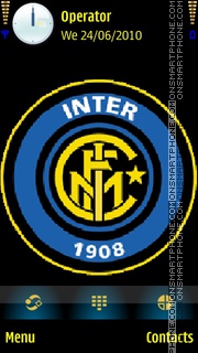 FC Inter Milan tema screenshot
