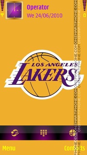 Capture d'écran Lakers Kobe thème