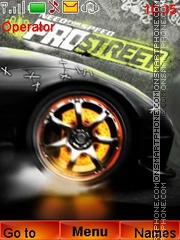 Need For Speed ProStreet tema screenshot