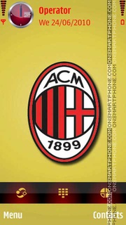 AC-Millan Logo tema screenshot