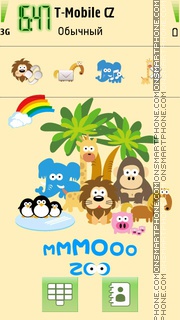 Zoo 01 tema screenshot