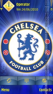 Capture d'écran Chelsea thème