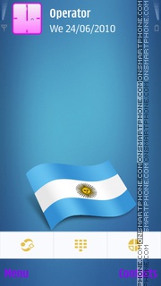 Скриншот темы Argentina