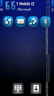 BlueIcon tema screenshot