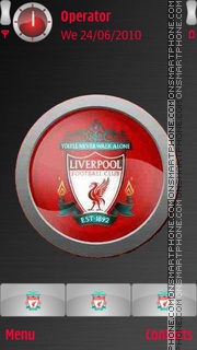 Скриншот темы Liverpool FC
