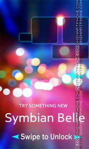 Symbian Belle 02 es el tema de pantalla
