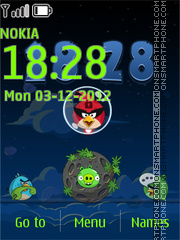 Angry Birds es el tema de pantalla