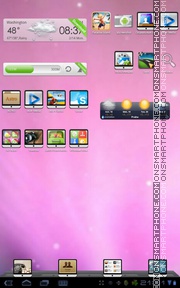 Capture d'écran I-mac thème