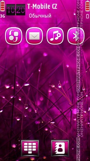 Capture d'écran Da3 Pink Vista thème