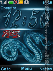 Year snake theme screenshot