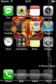 Manchester United 1881 theme screenshot