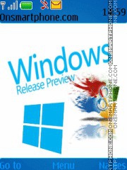 Windows 8 With Icon tema screenshot