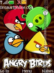 Скриншот темы Angry Birds 2022