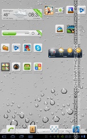 Grey GO tema screenshot