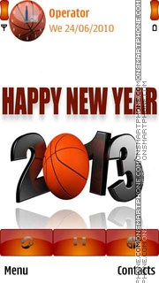 Basketball 2013 tema screenshot