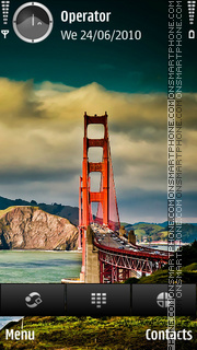 Golden Gate es el tema de pantalla