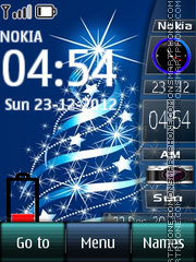 Christmas Dual tema screenshot
