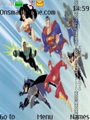 Capture d'écran Justice League thème