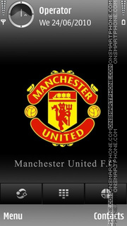 Manchester United theme screenshot