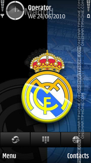 Madrid tema screenshot