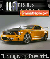 Ford Mustang Gt Animated Theme-Screenshot