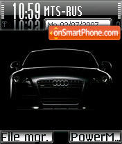 Скриншот темы Black Audi