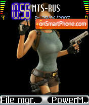 Capture d'écran Tomb Raider 8 thème