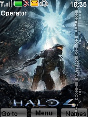 Capture d'écran Halo4 thème