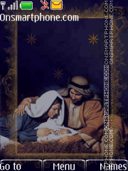 The birth of christ es el tema de pantalla