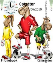 Gulf Cup Logo tema screenshot