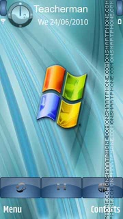 Capture d'écran Windows Logo thème