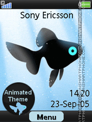 Black Fish theme screenshot