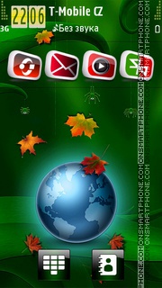 Earth 3d theme screenshot