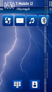 Lightning Storm Ultimate theme screenshot