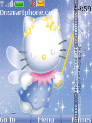 Hello Kitty Fairy tema screenshot