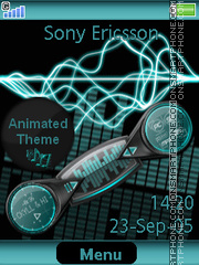 MP3 Player theme screenshot