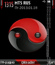 Yin-Yang+ theme screenshot