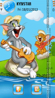 Tom & Jerry tema screenshot