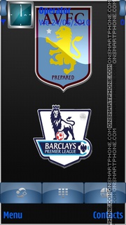 Capture d'écran Aston Villa thème